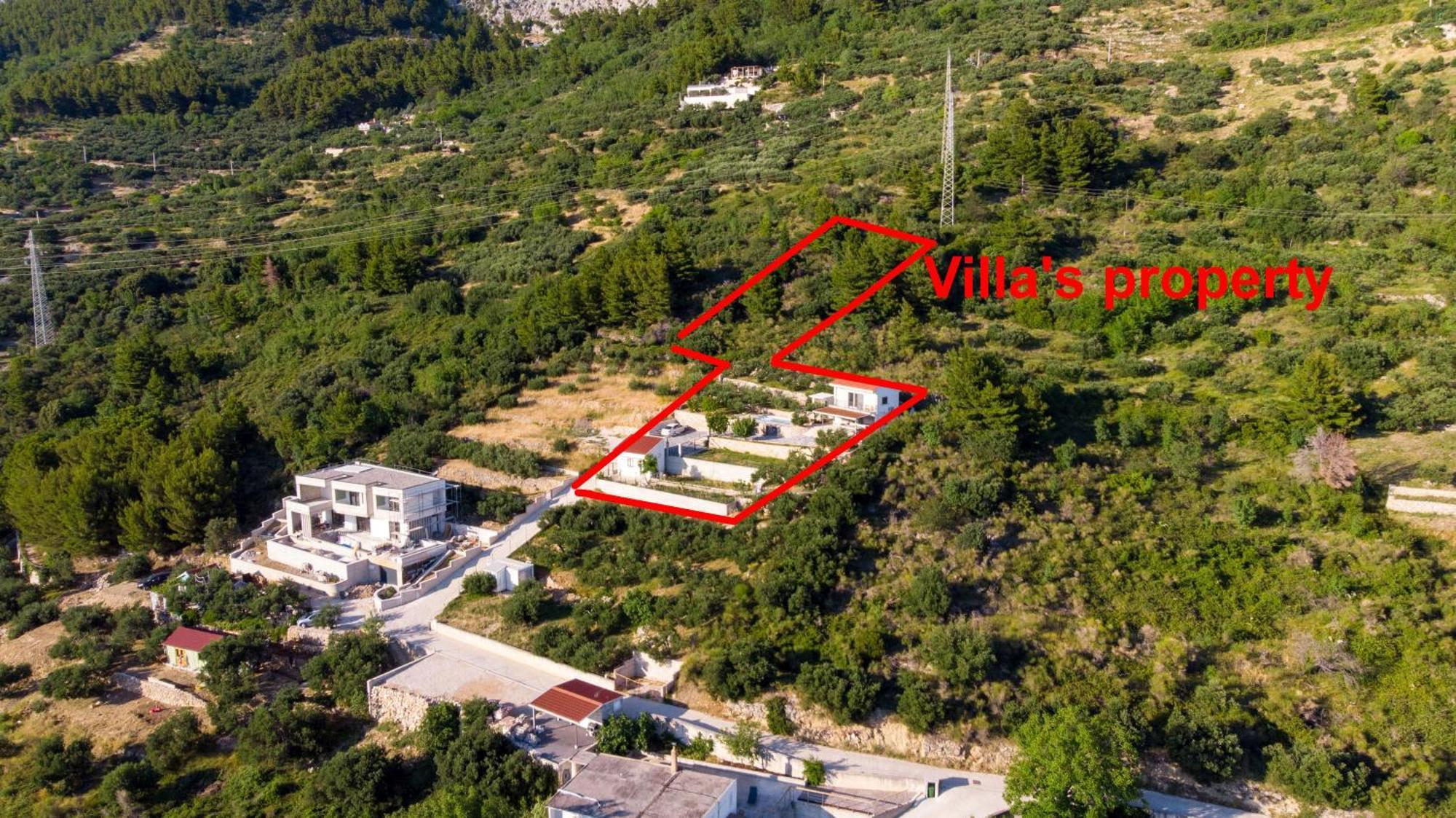 Villa Olive Stone House Makarska Exterior foto